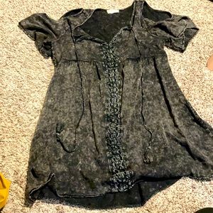 Soft and light sundress. Great for the summer or layering in the fall!